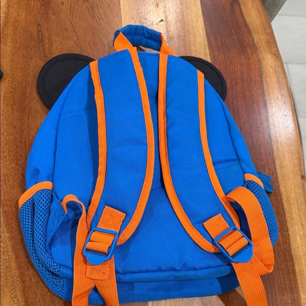 Disney Mickey Mouse Mini Backpack - Blue, Orange, and Black